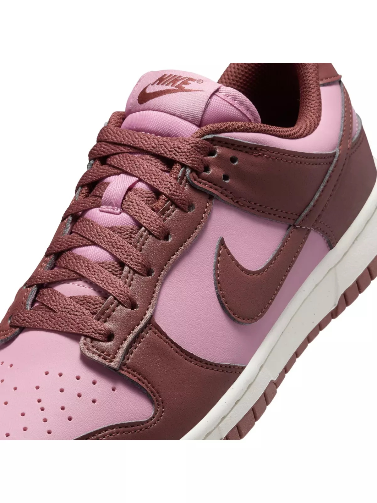 Dunk Low "White/Elemental Pink/Dark Pony/Sail" Women's Shoe - 10