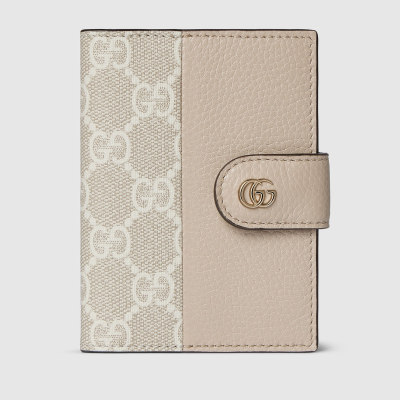 Bi-color GG Marmont card case 1