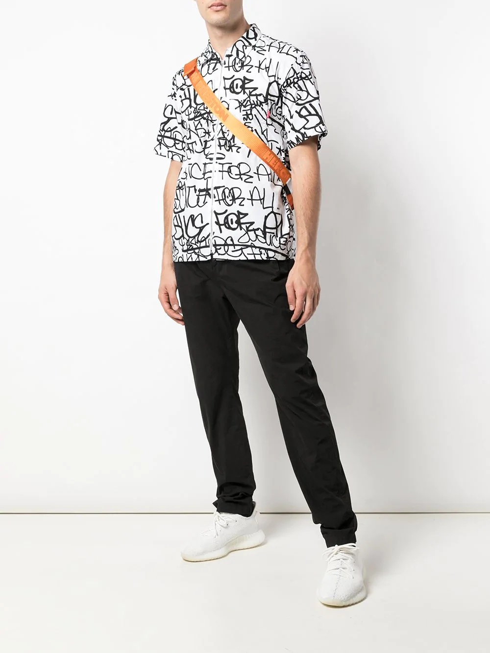 x CDG graphic print shirt - 2