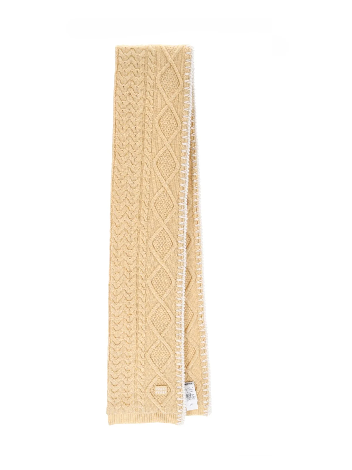 VIRGIN WOOL AND CASHMERE SCARF - 1