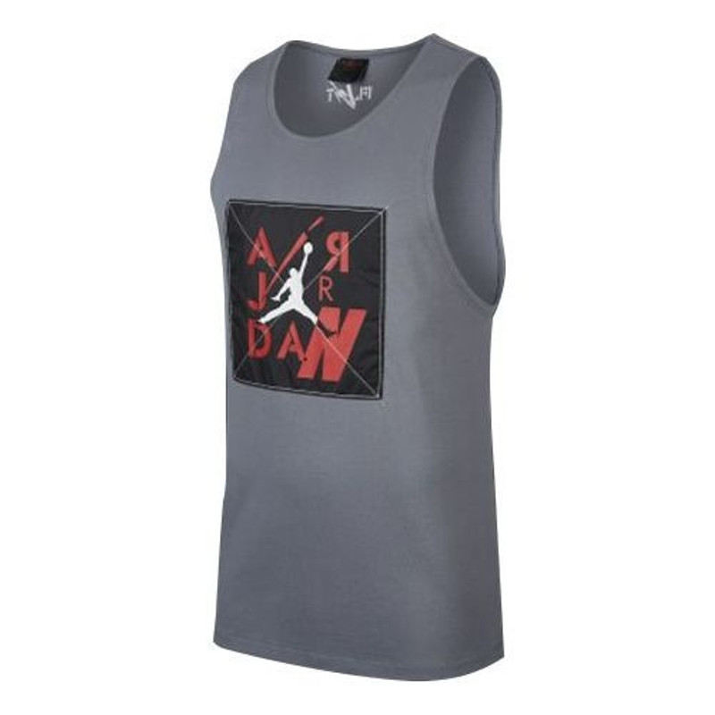 Air Jordan Sports Training Basketball Vest Iron gray CI0276-065 1