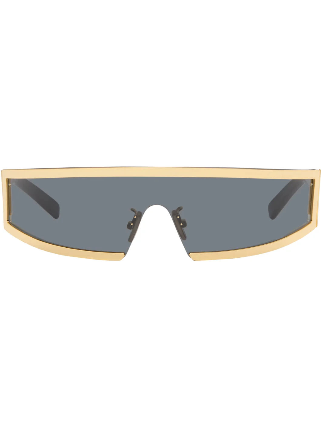 Gold Square Sunglasses - 1
