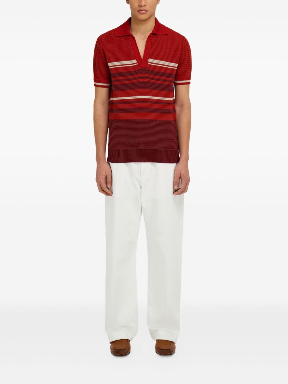 cotton polo shirt - 2