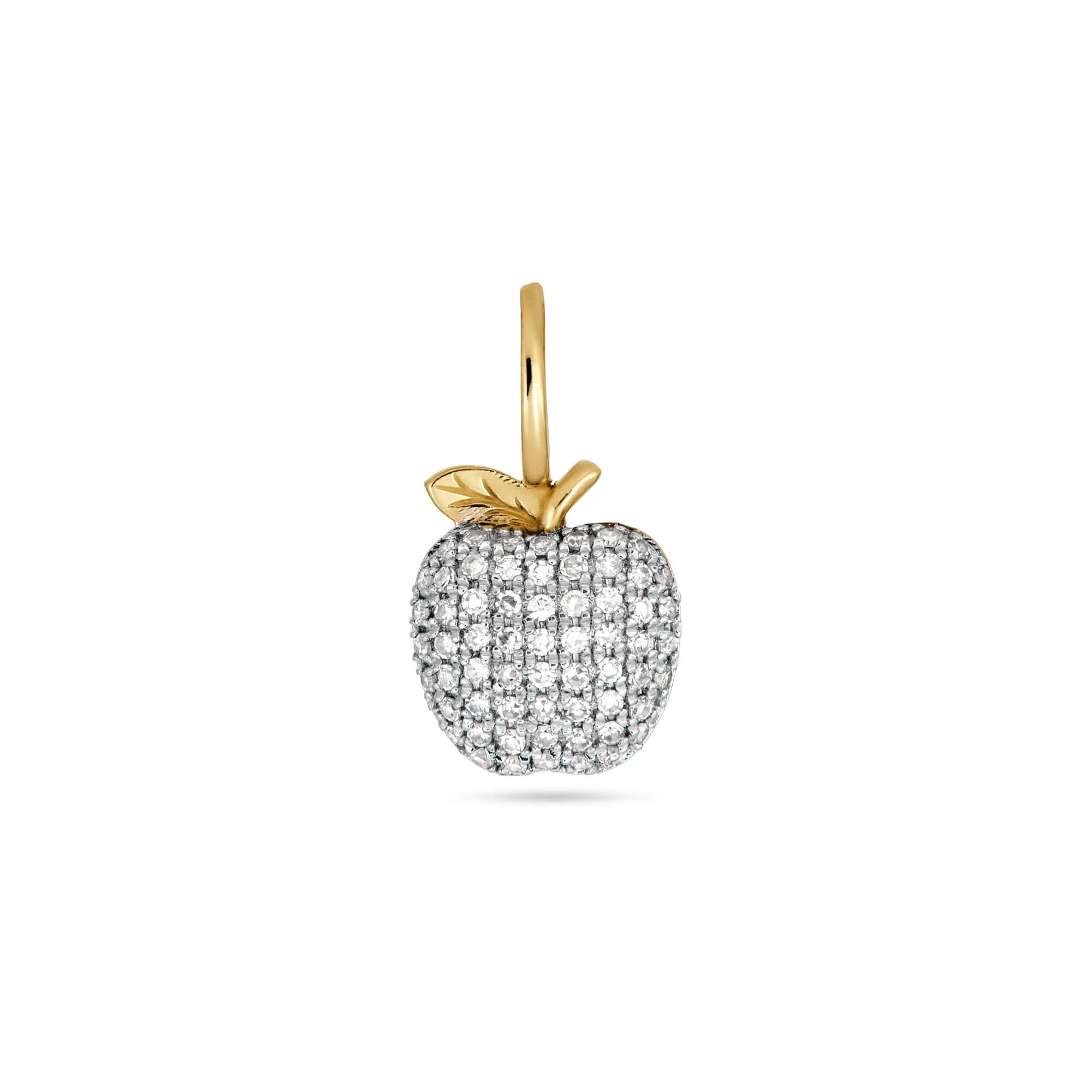 The Pave Big Apple Charm - 1