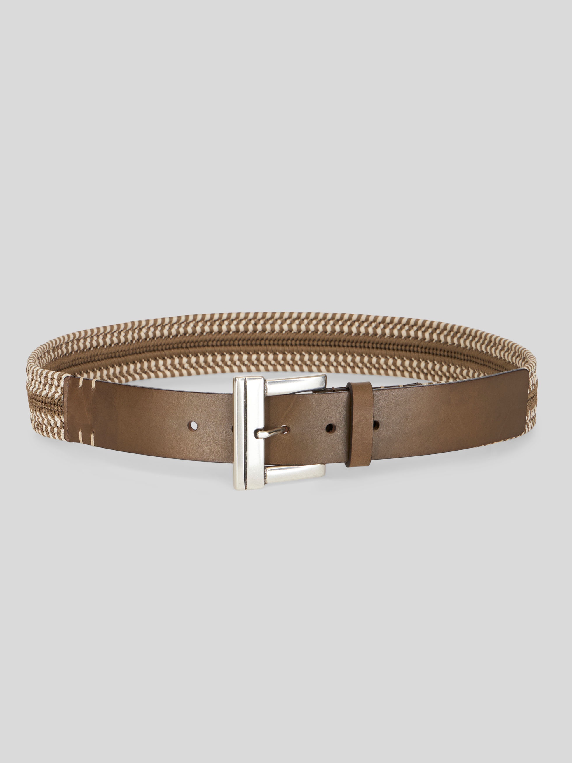 BELT WITH ELASTIC BRAID - 1