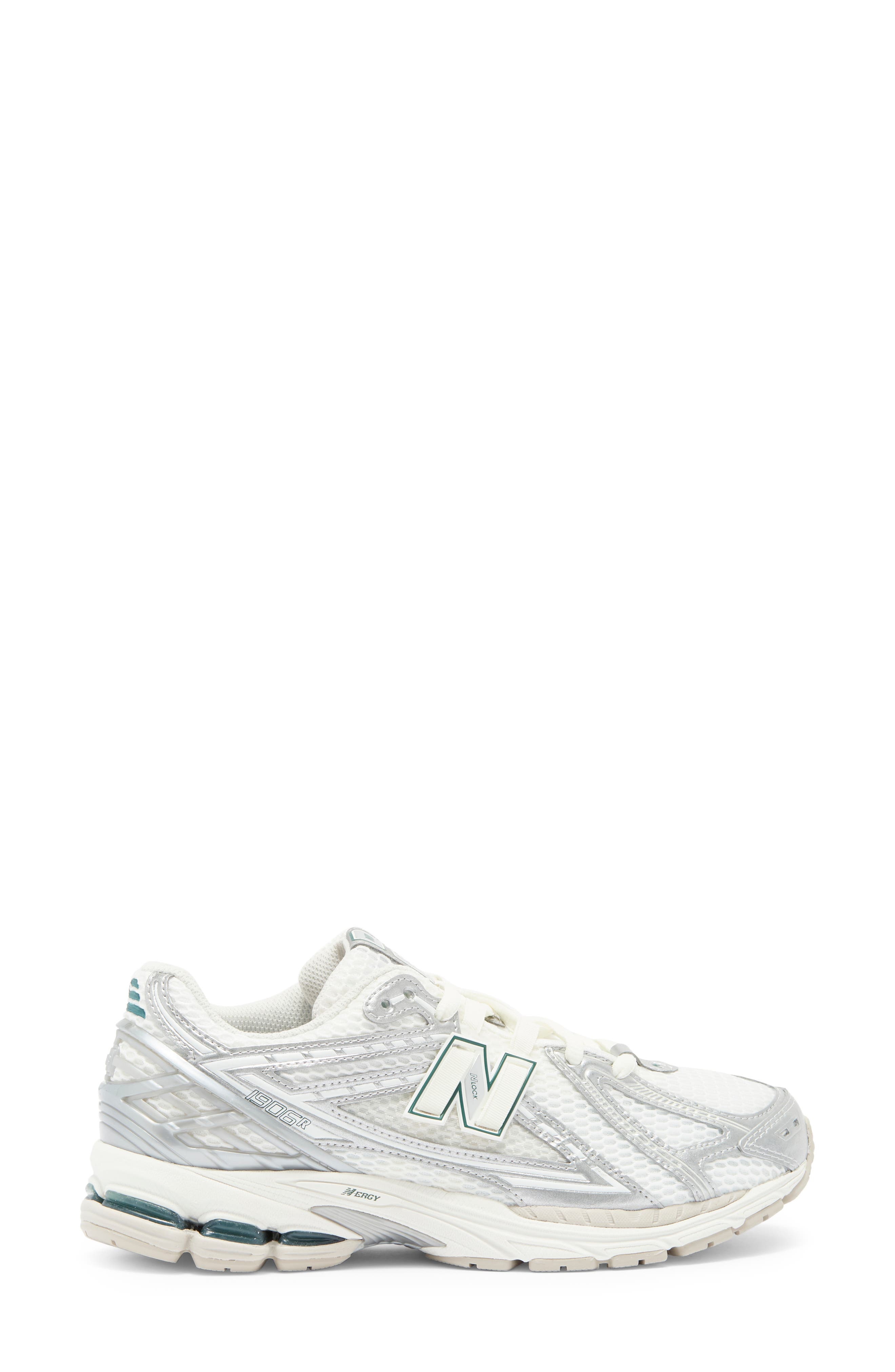 New Balance Gender Inclusive 1906R Running Shoe in Silver Metallic/Sea Salt at Nordstrom - 3