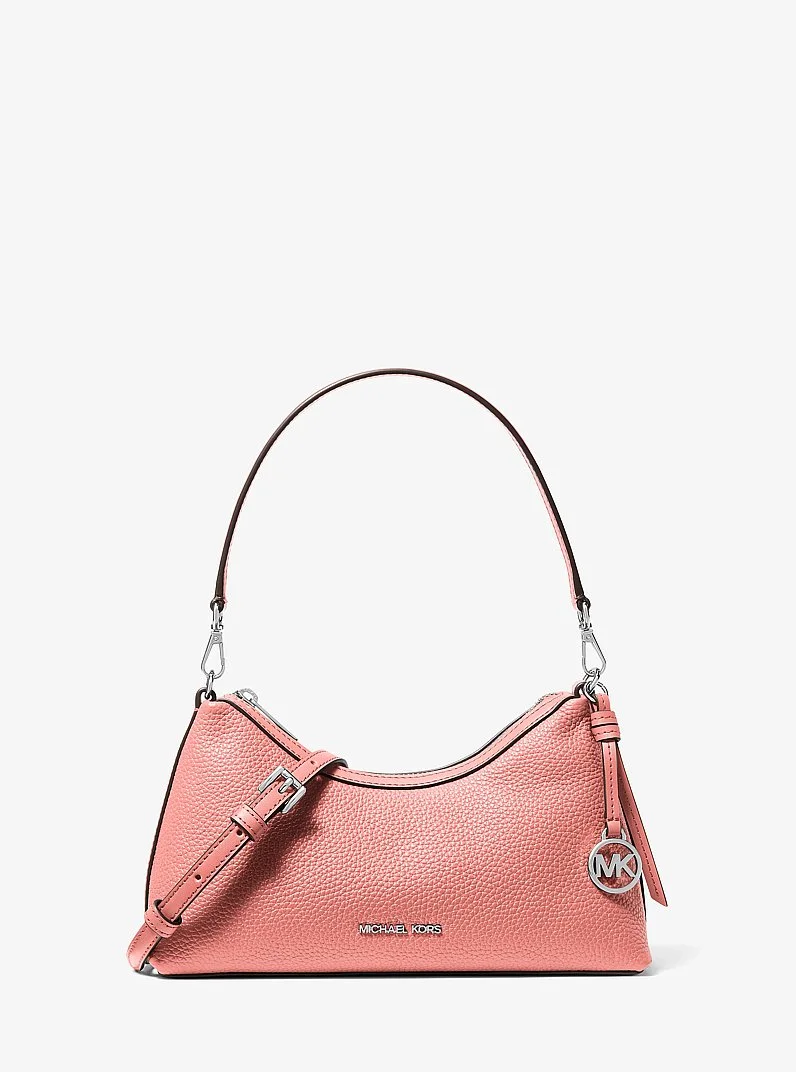 Sammy Small Pebbled Leather Convertible Crossbody Bag - 1