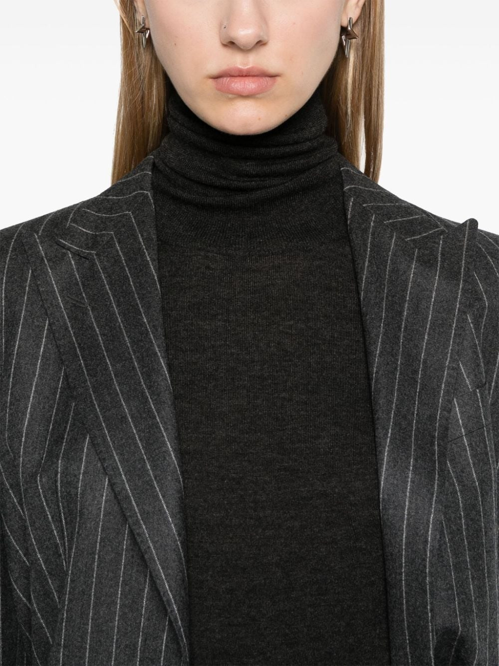 Cachemire turtleneck sweater - 5