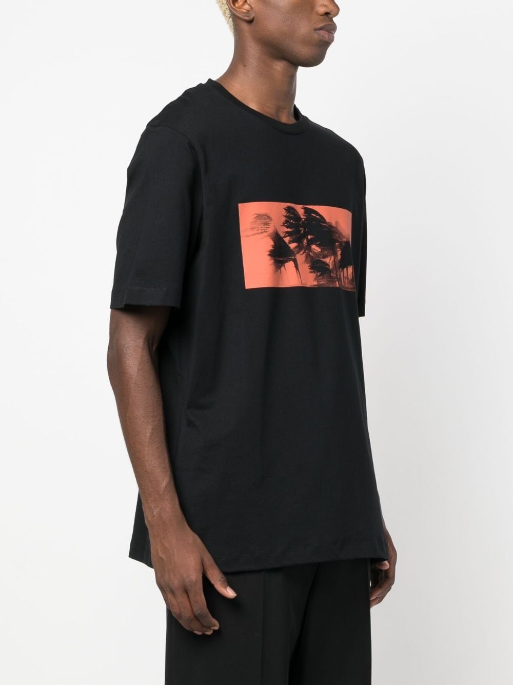 graphic-print organic cotton T-shirt - 3