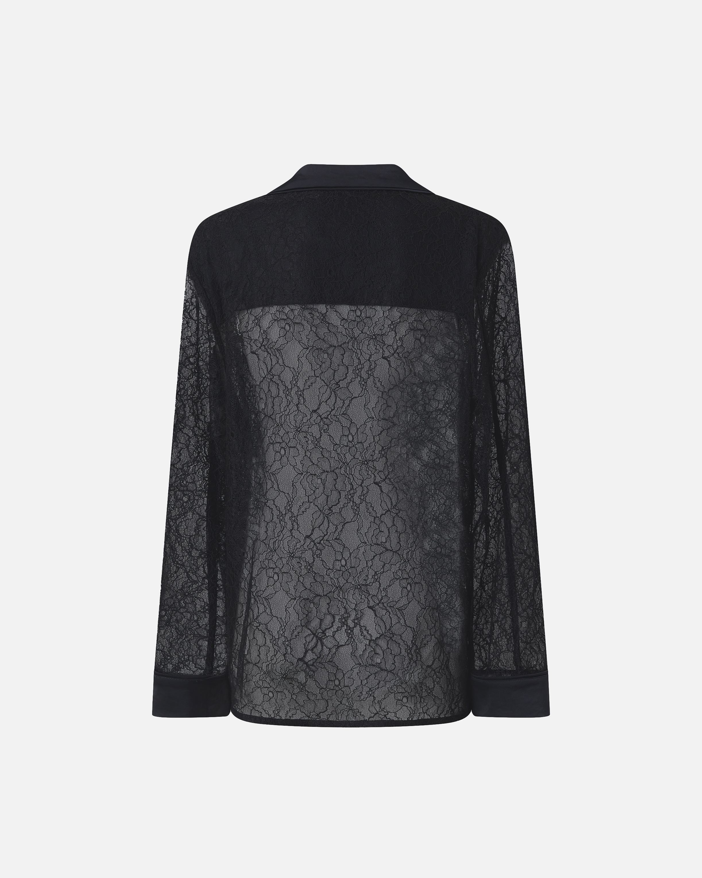 LACE AND SATIN JACKET - 6