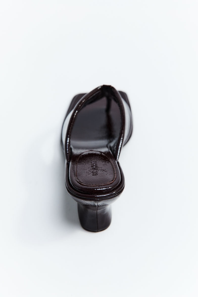 Soft Thong Contour Wedge - Patent Port - 8