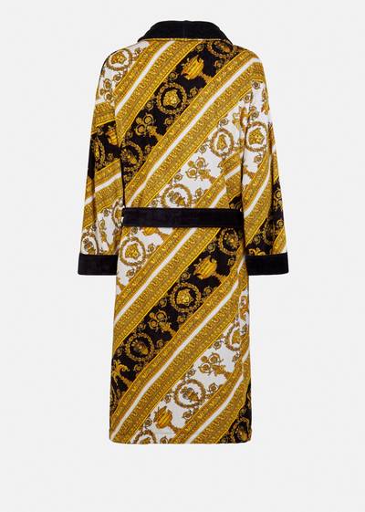 VERSACE I ♡ Baroque Terry Cloth Bathrobe outlook