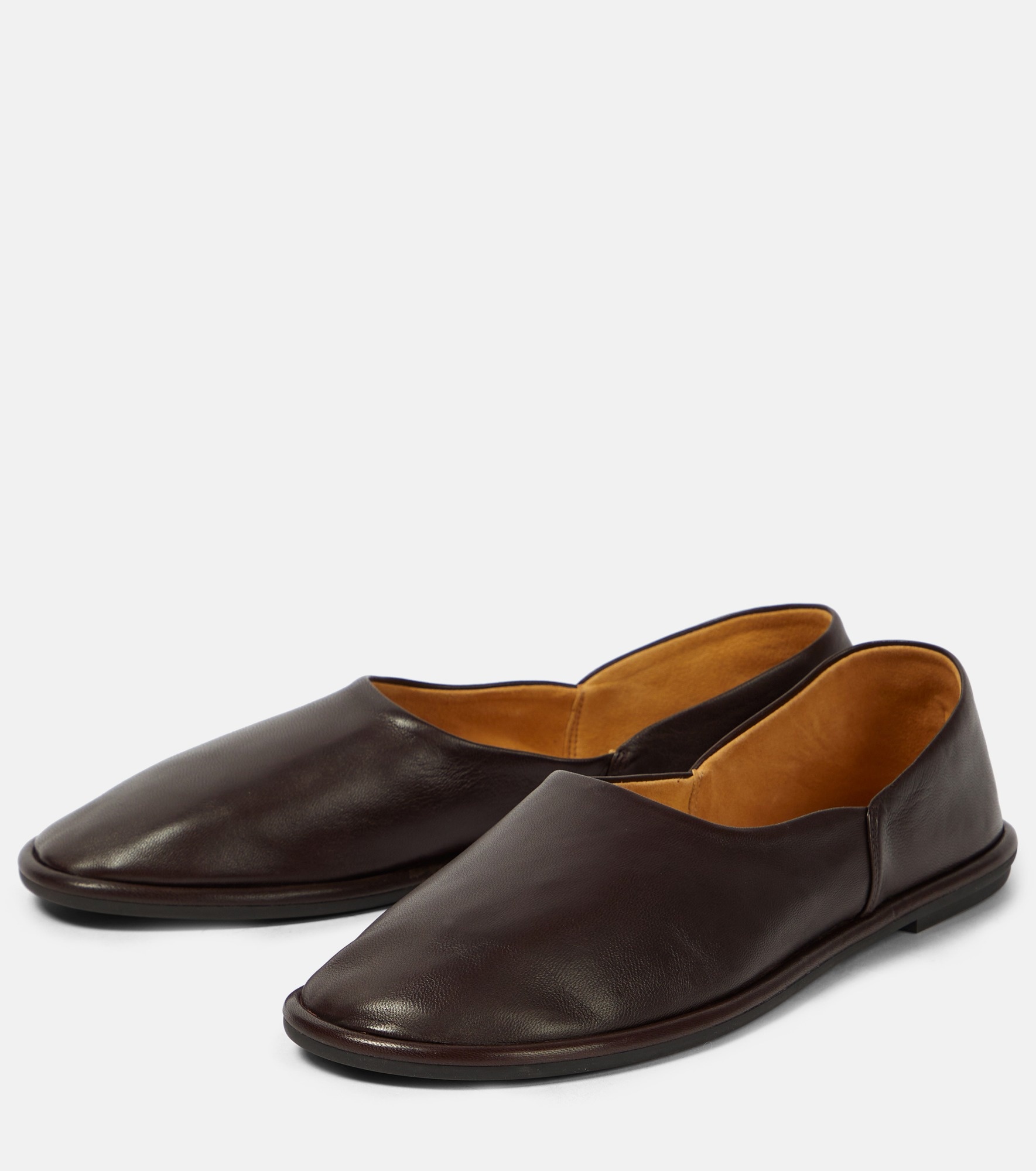 Canal leather flats - 5