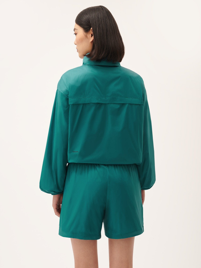 Women's DNA Recycled Nylon Packable Jacket - Scarab Teal 8