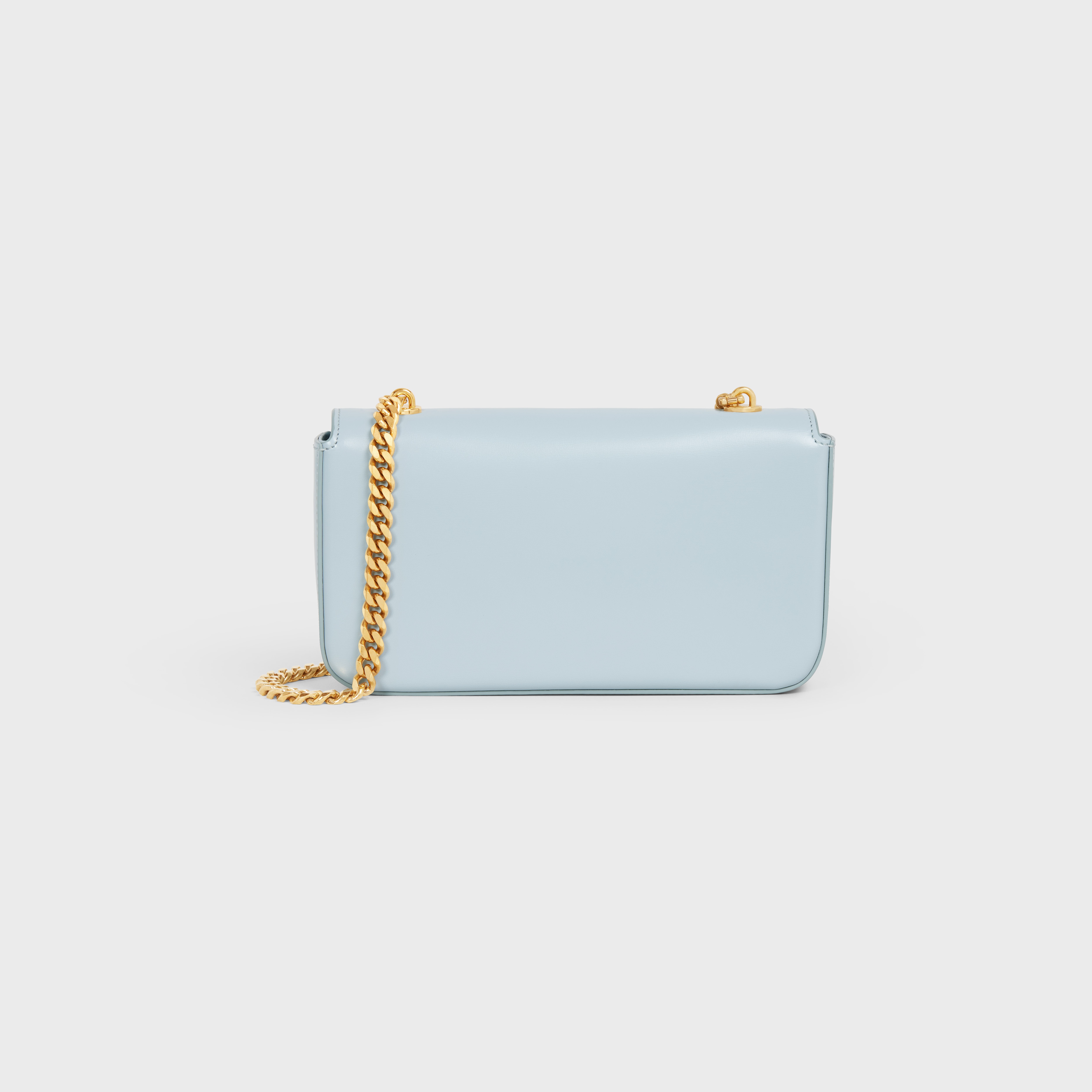 CHAIN SHOULDER BAG CUIR TRIOMPHE in shiny calfskin - 3