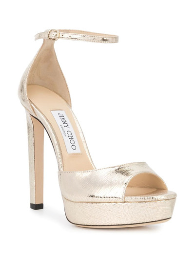 JIMMY CHOO Pattie 130mm sandals outlook