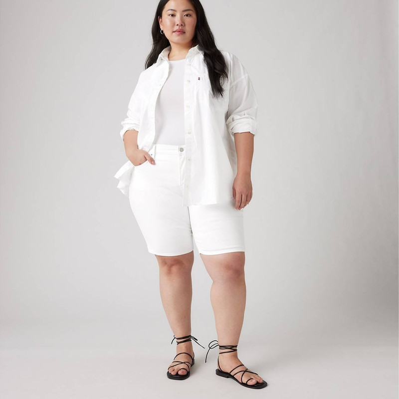 Levi's SHAPING BERMUDA WOMEN'S SHORTS (PLUS SIZE) outlook