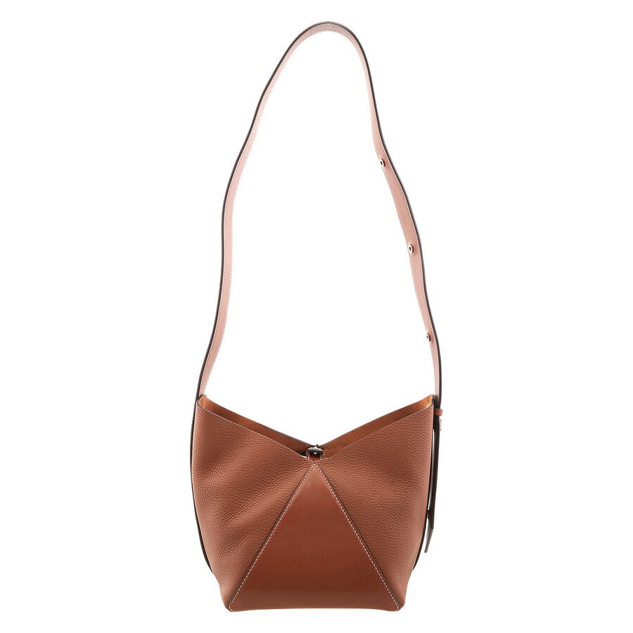 Max Mara Deer-Print Leather Small Bucket Bag - 3