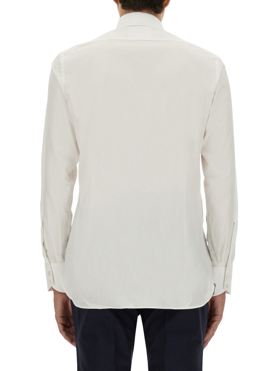 Tom Ford Men Slim Fit Poplin Shirt - 3