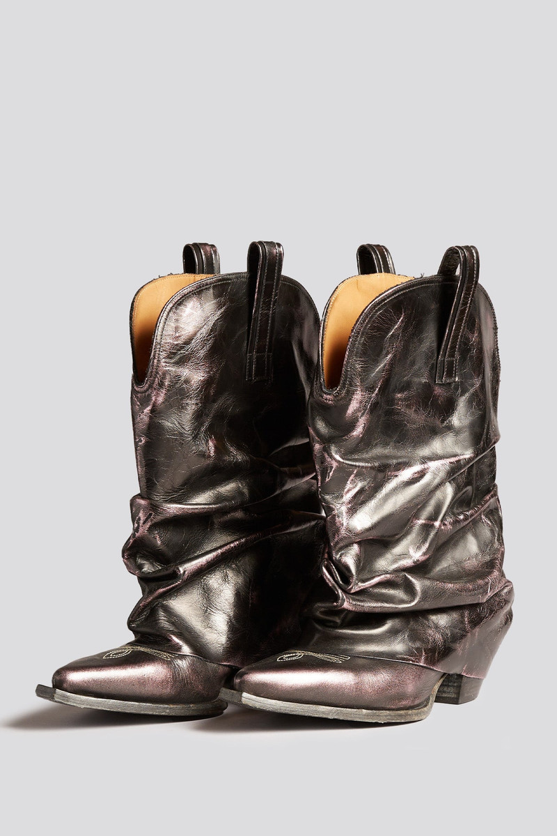 LOW RIDER COWBOY BOOT - PINK SHINE 1