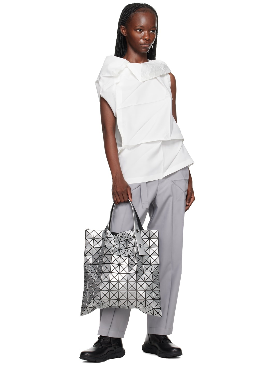 Gray Edge Trousers - 4