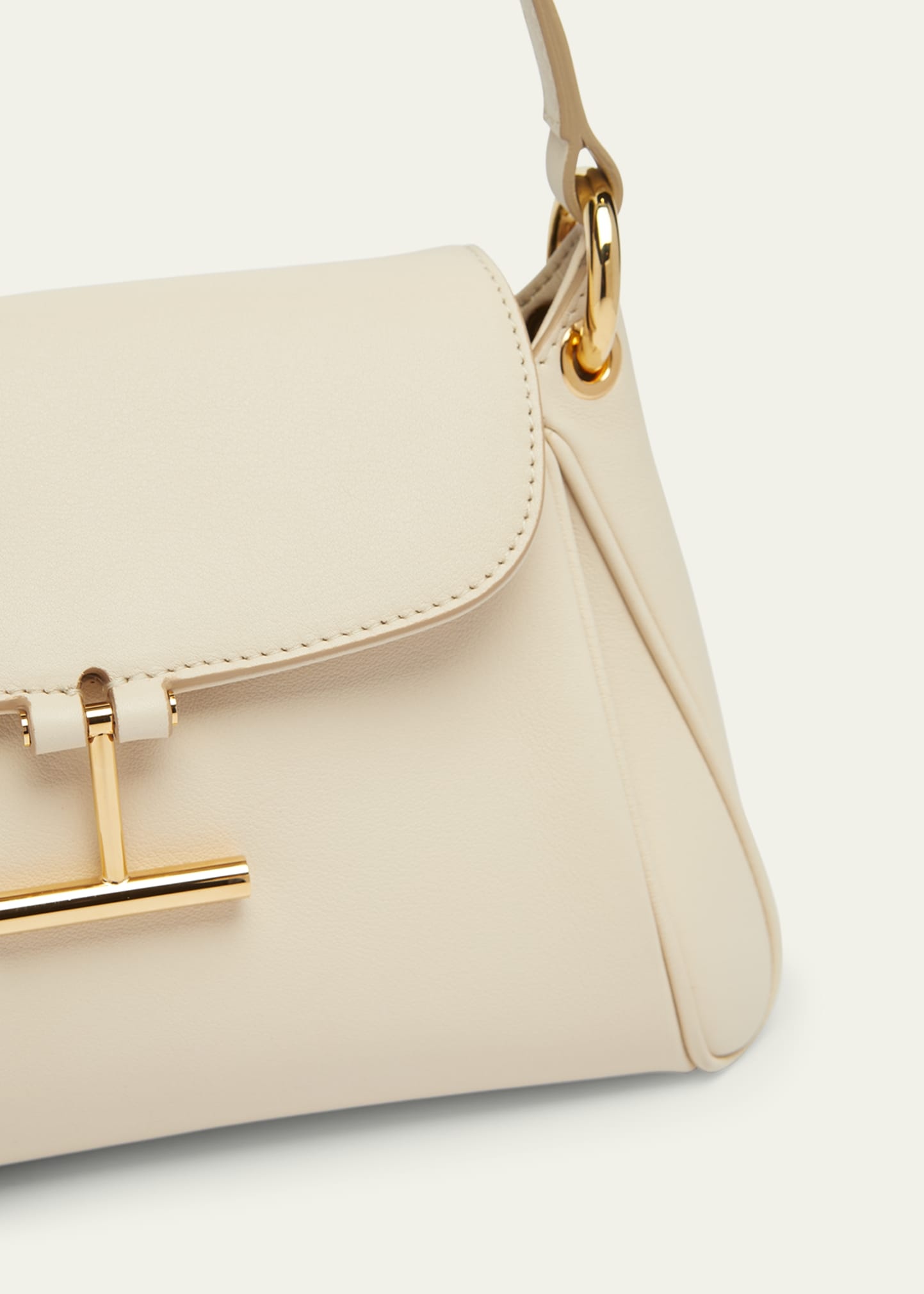 Tara Small Shoulder Bag in Grain Leather - 5