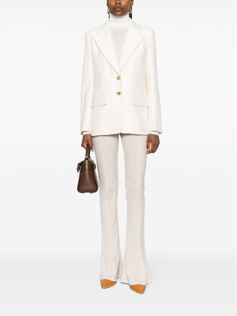 Chloé embossed-buttons single-breasted blazer outlook