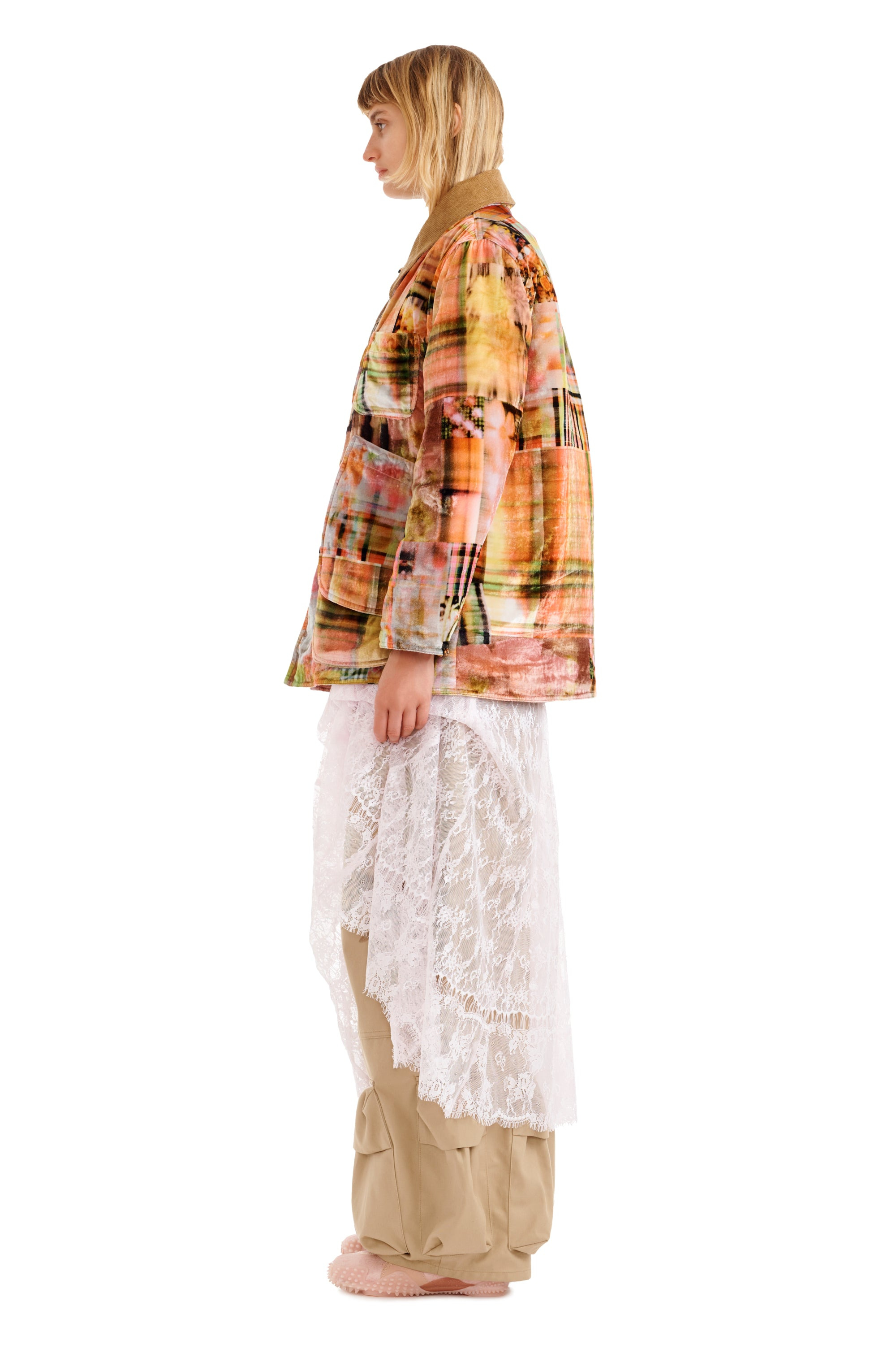 MULTI PLAID STABLE JACKET - 4