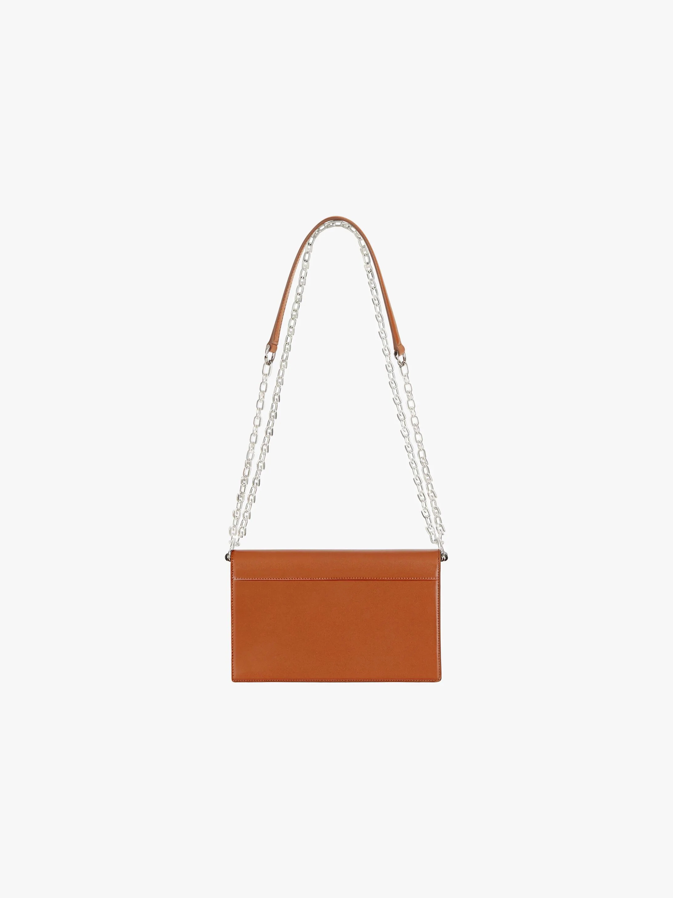 SMALL 4G BAG IN BOX LEATHER WITH CHAIN - 3