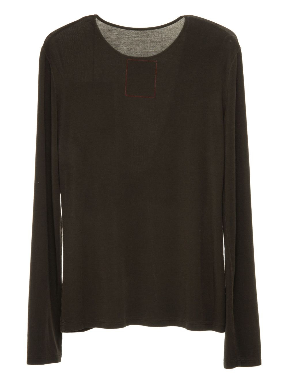 twist-front T-shirt - 2