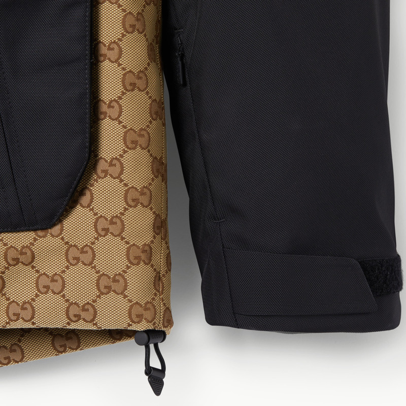 GG technical fabric jacquard jacket 7
