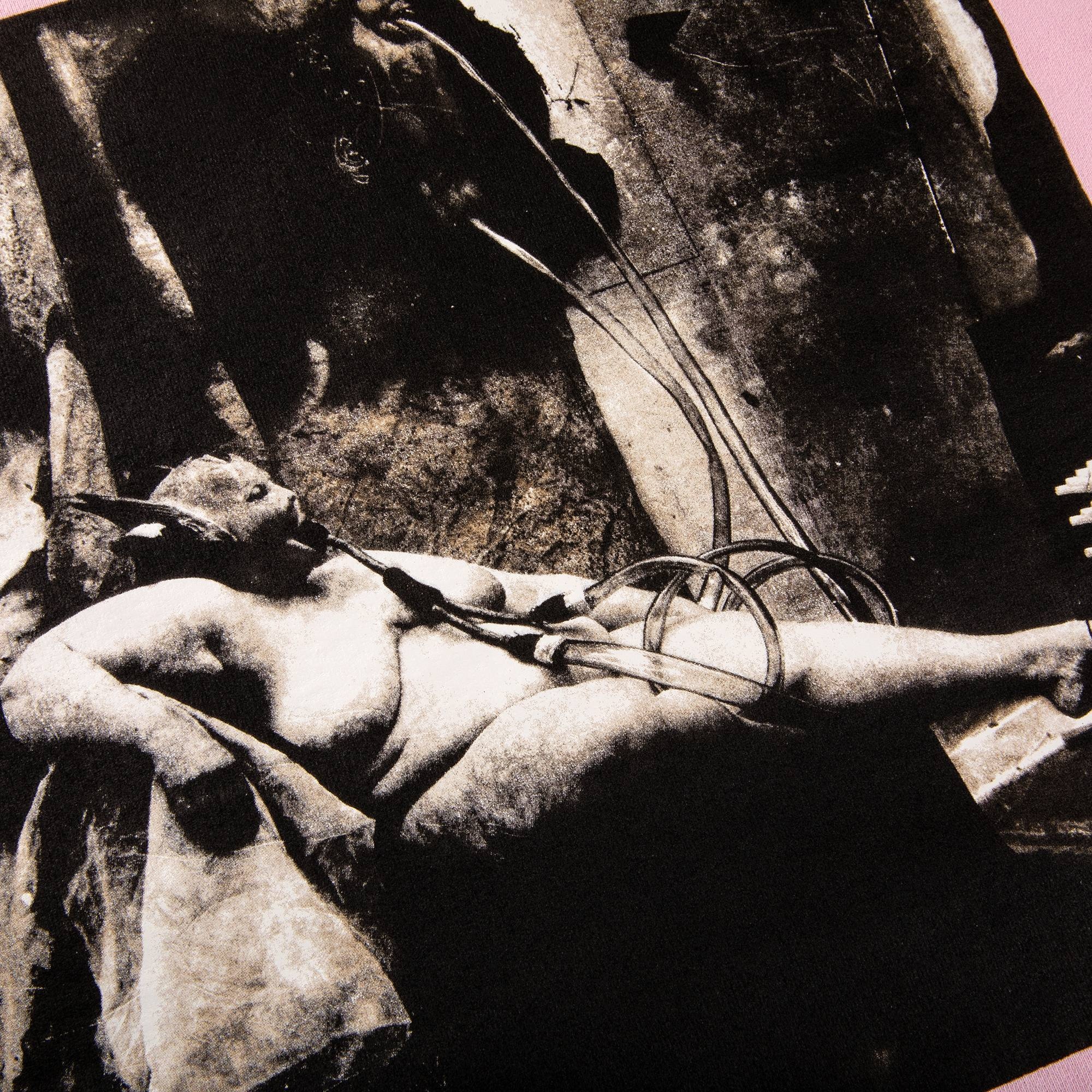 Supreme x Joel-Peter Witkin Sanitarium Hooded Sweatshirt 'Light Pink' - 3