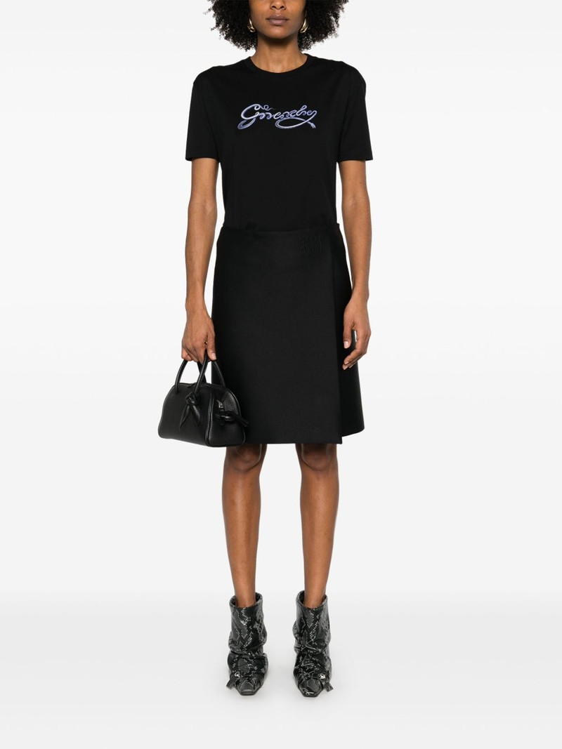 Givenchy snake-print T-shirt outlook