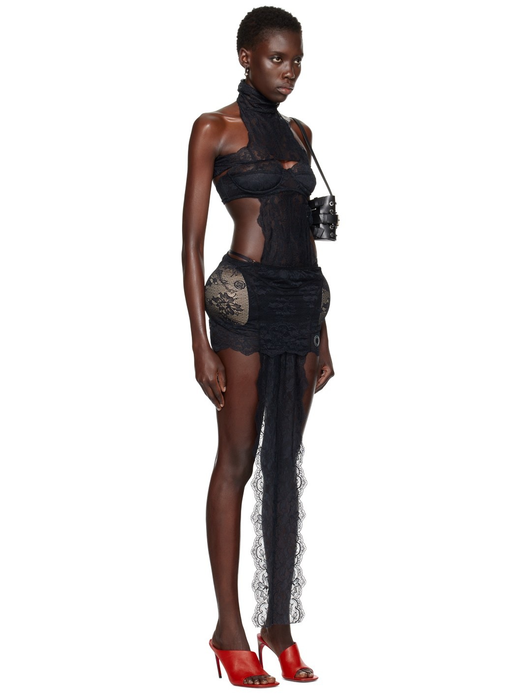 Black Shayne Oliver Edition Minidress - 2