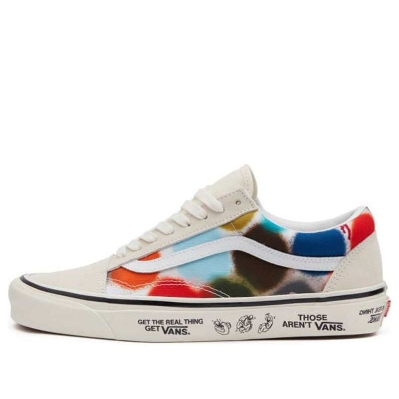 Vans Old Skool Sneakers White/Red/Blue VN0A54F39XQ - 1