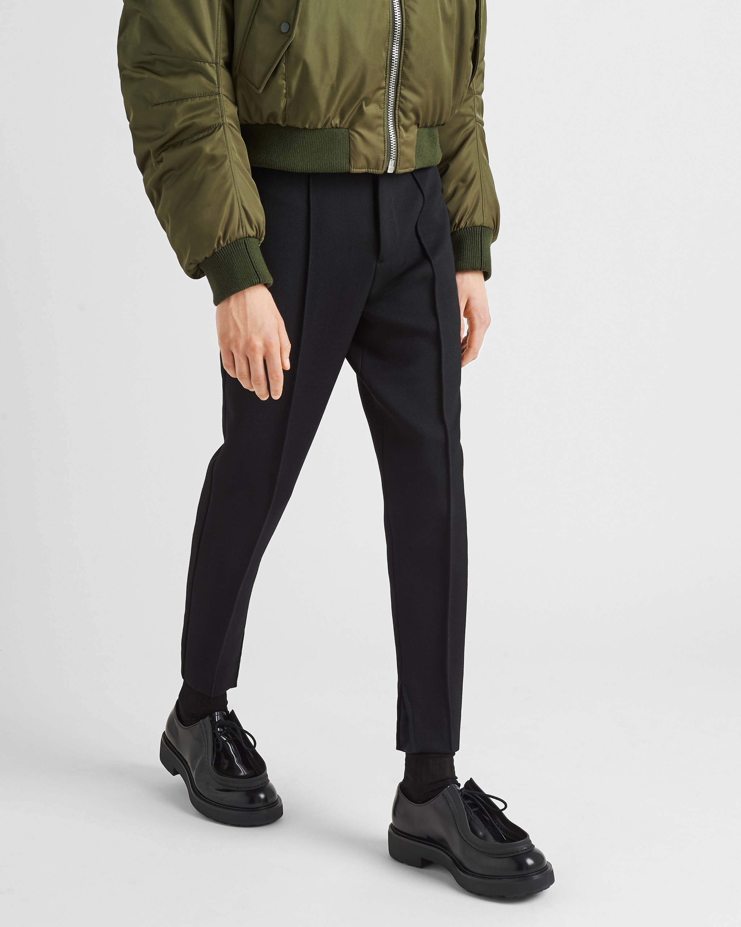 Technical gabardine pants - 4