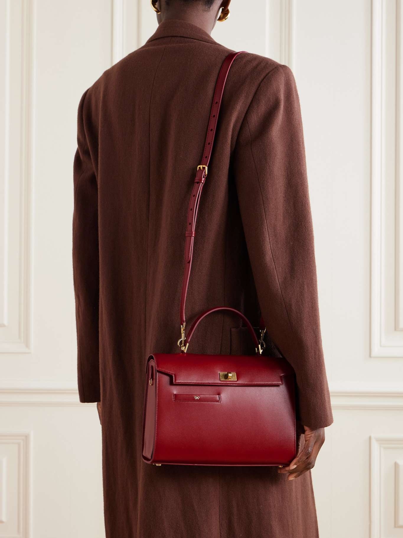 Mortimer leather tote Red - 6