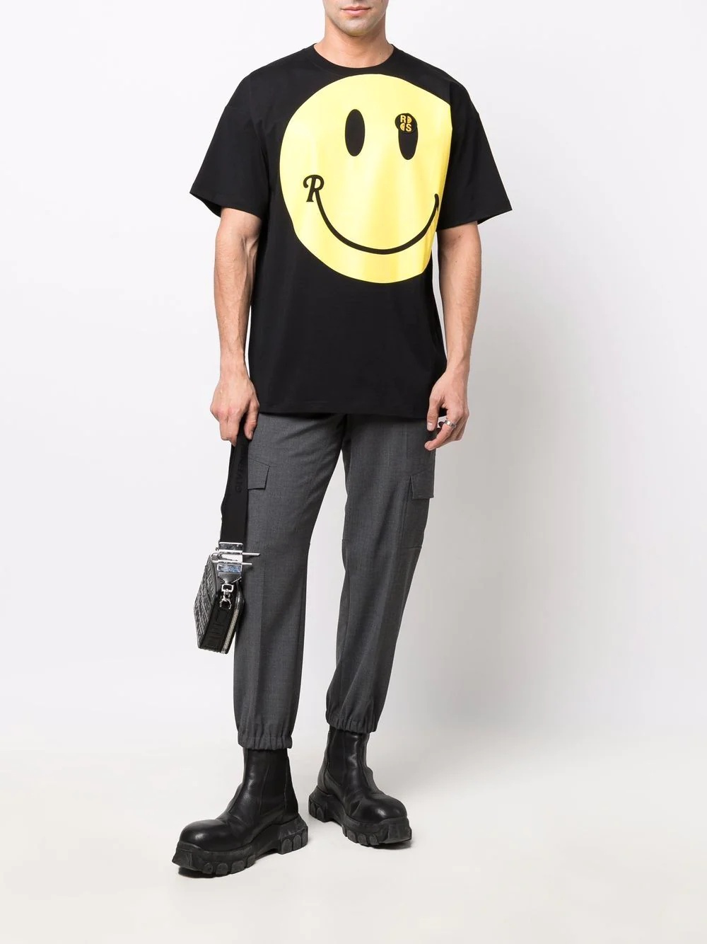 x Smiley print T-shirt - 2