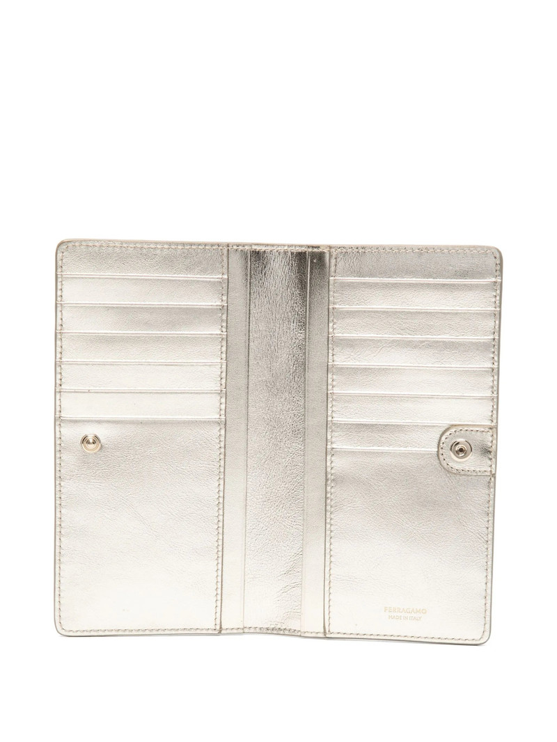 FERRAGAMO Ferragamo Gancini Zip-fastwning Wallet outlook