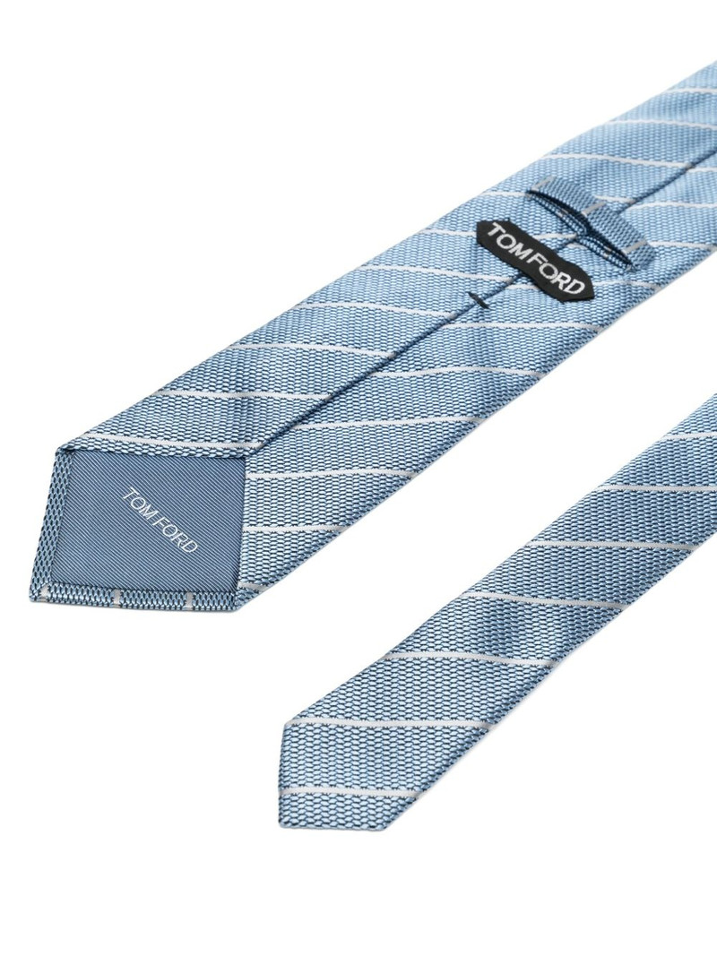 TOM FORD striped tie outlook