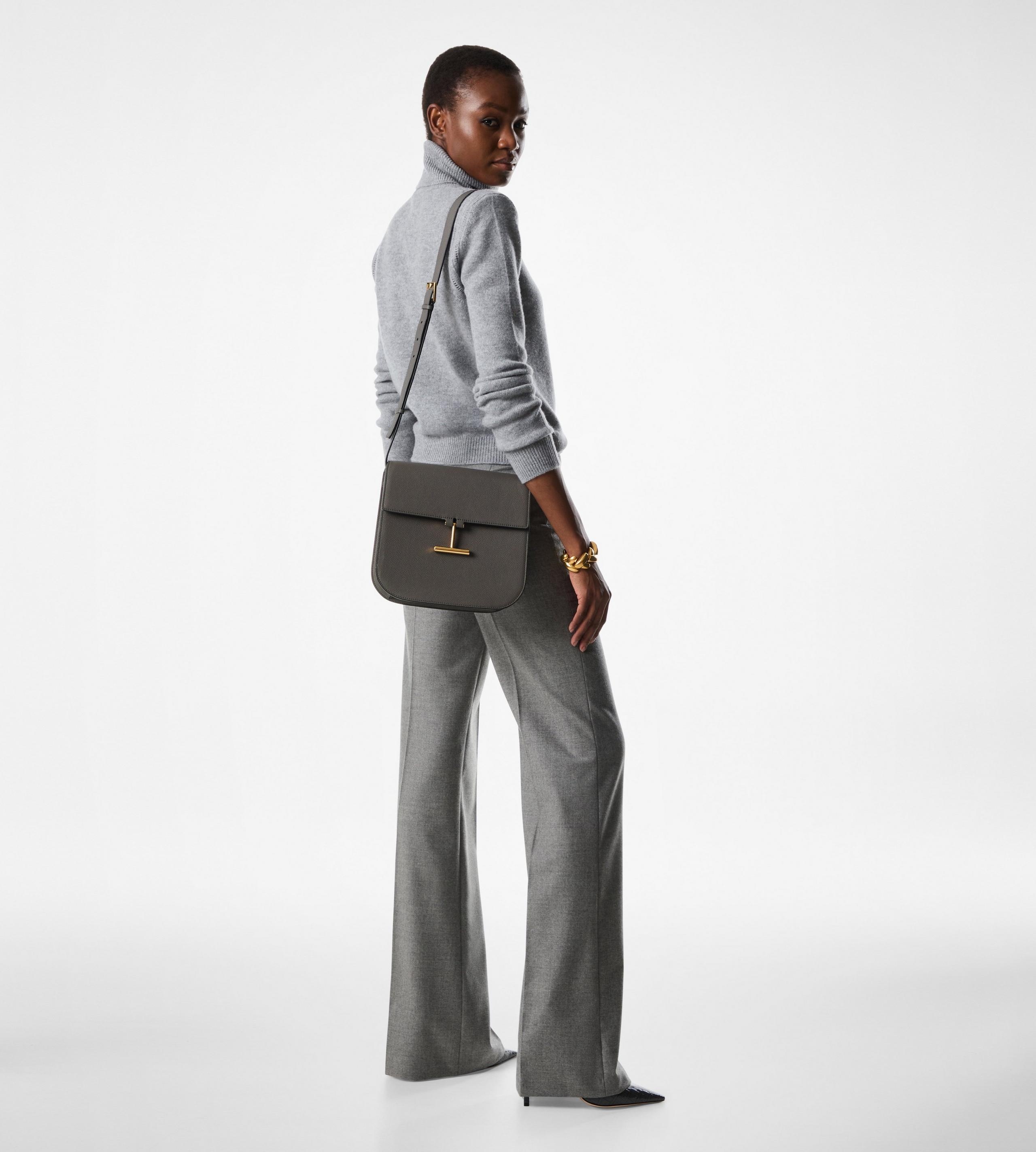 GRAIN LEATHER TARA MEDIUM CROSSBODY - 6