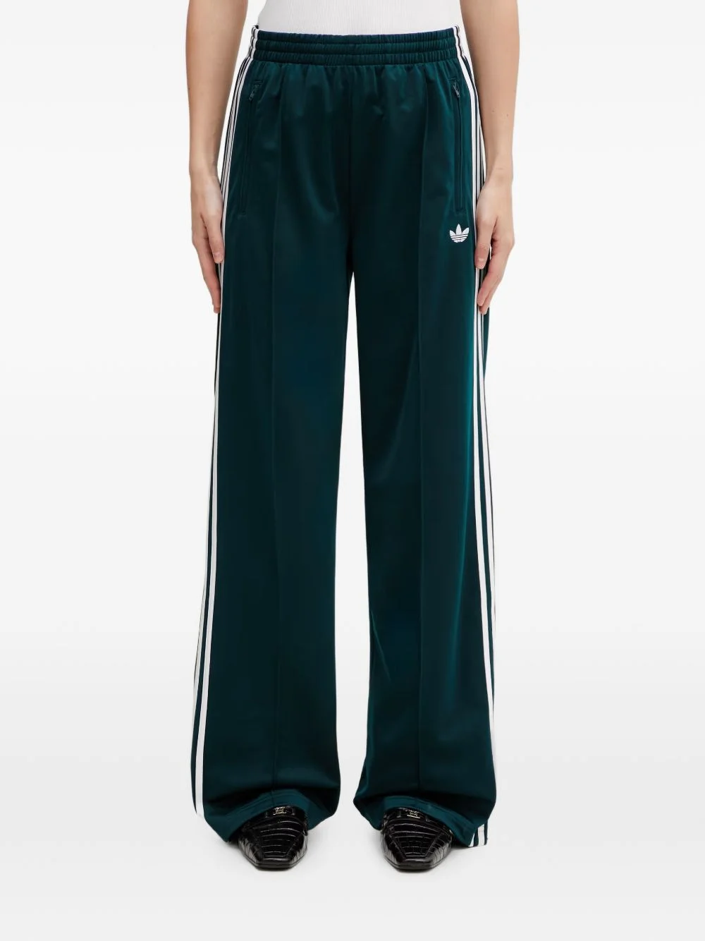 Firebird stripe logo trousers - 1