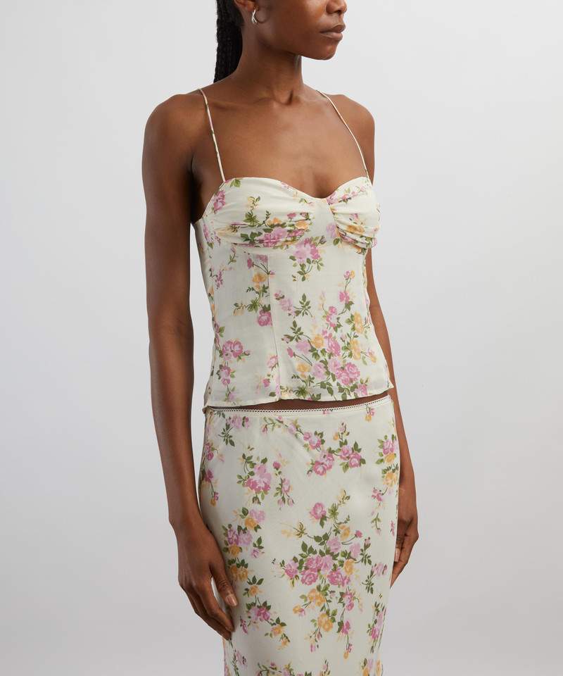 Reformation Pixie Posy Top outlook