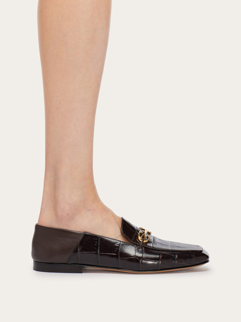Loafer with Gancini ornament 3