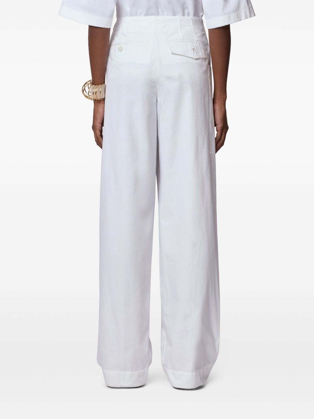 straight-leg trousers - 4