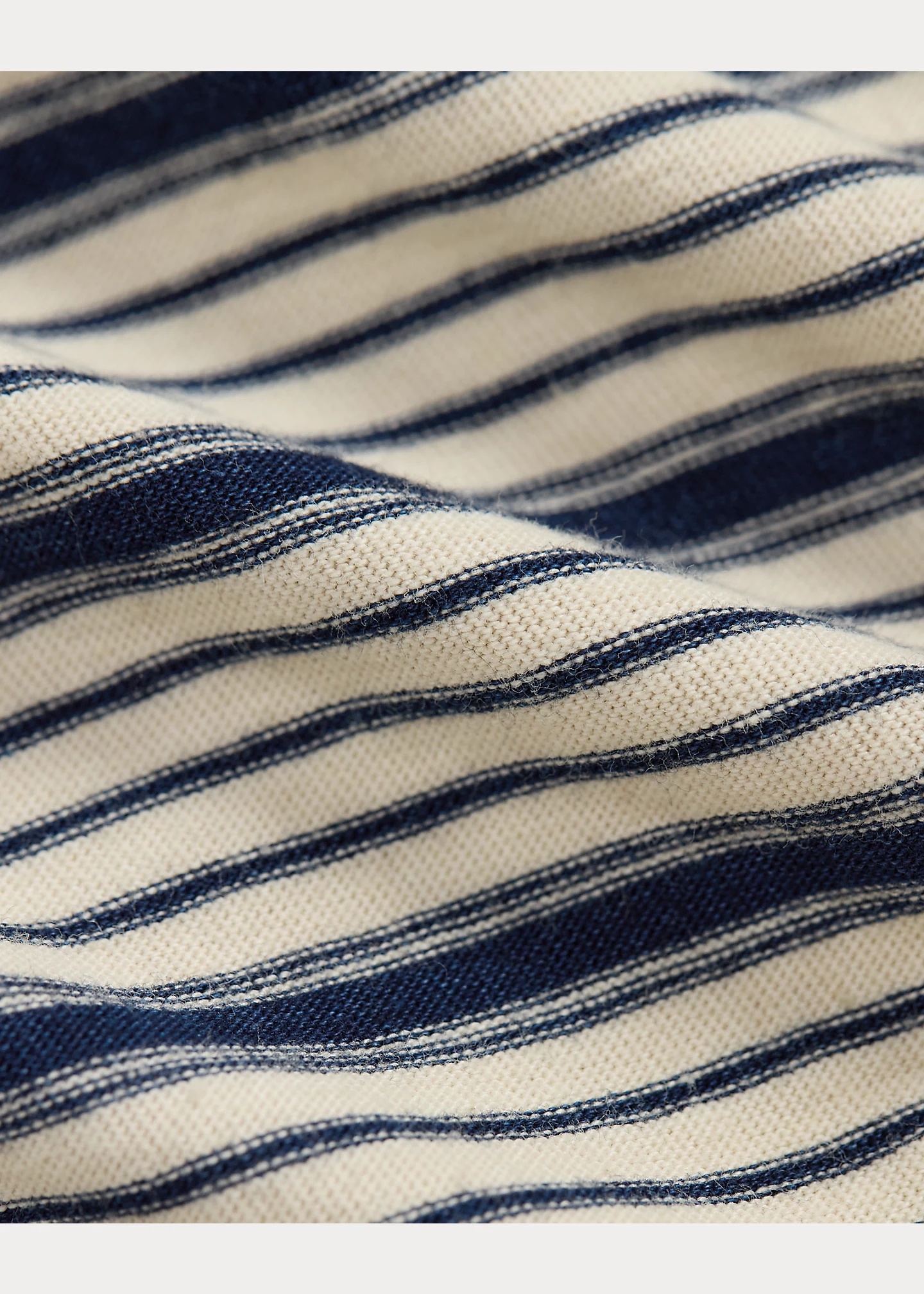 Indigo Striped Jersey Short - 5