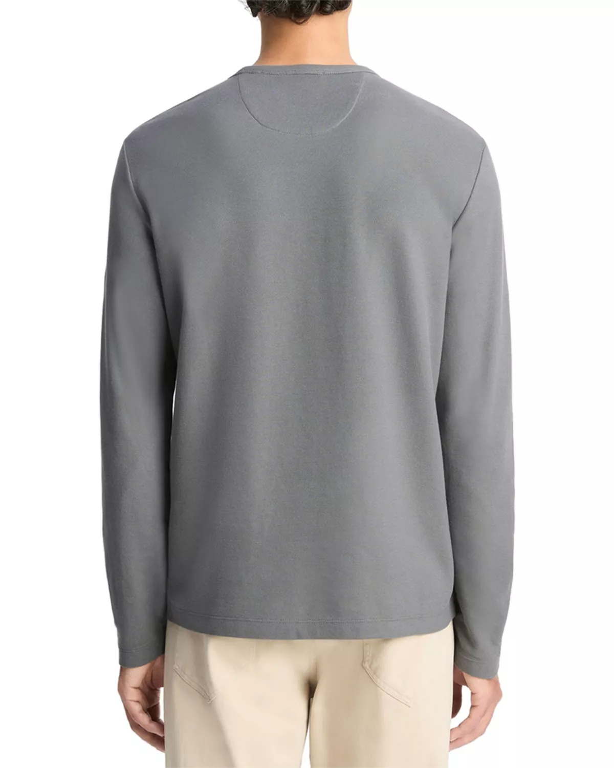 Pima Pique Long Sleeve Tee - 3