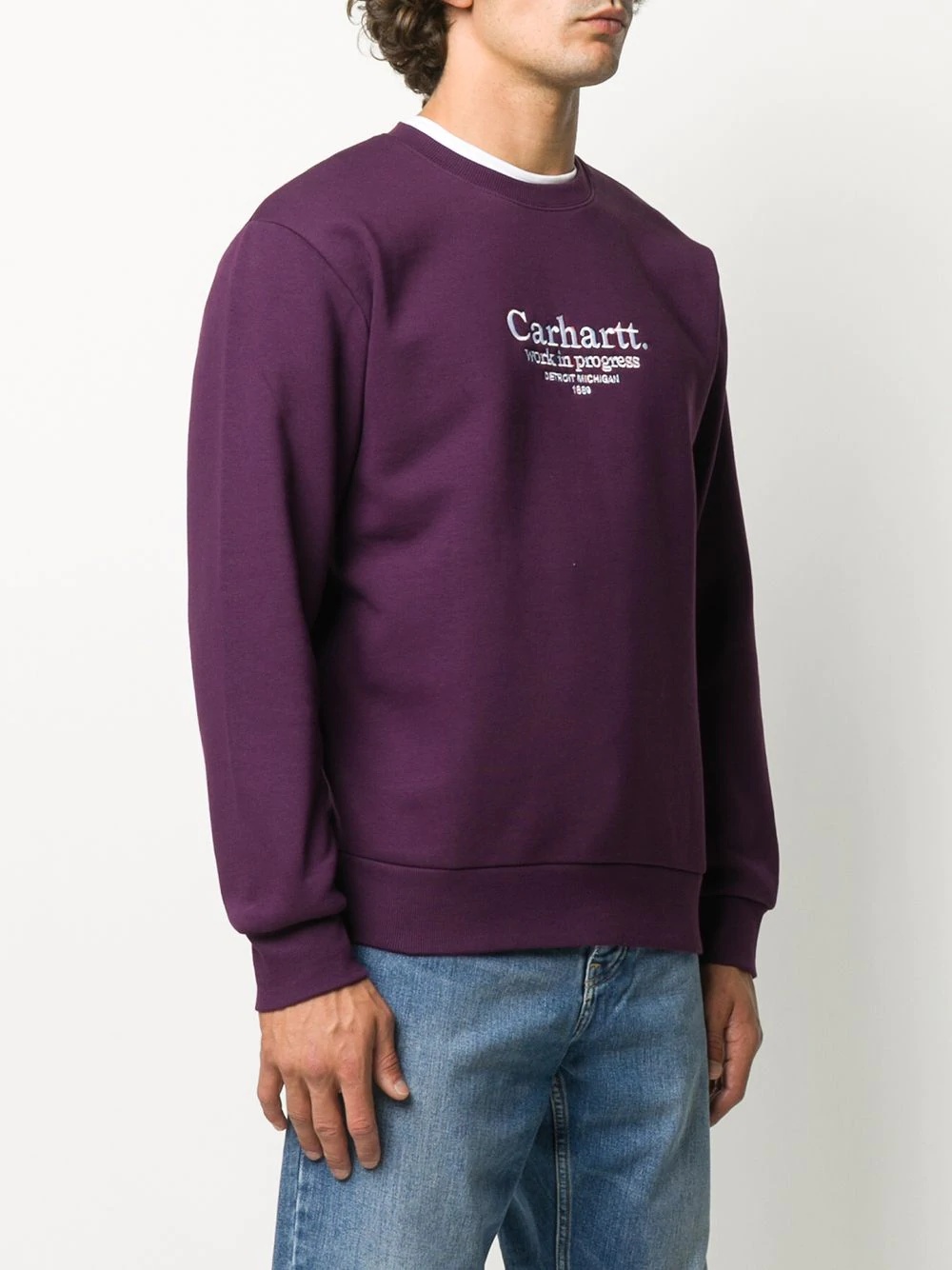 Commission embroidered sweatshirt - 3