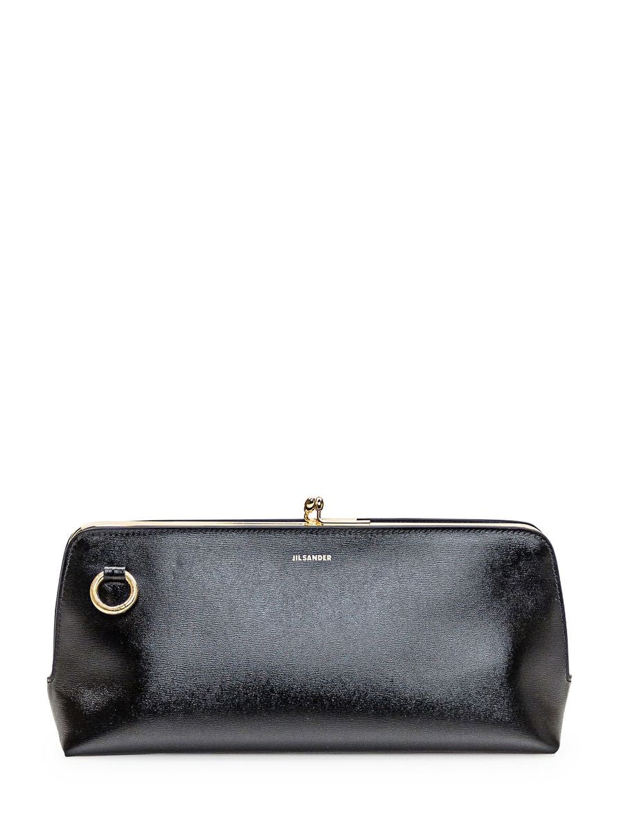 JIL SANDER Leather Clutch Bag - 1