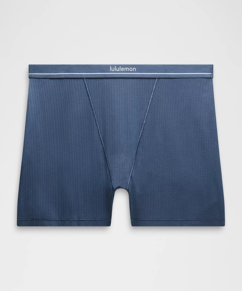 Stretch Cotton Ribbed Logo Super-High-Rise Shortie Underwear 3